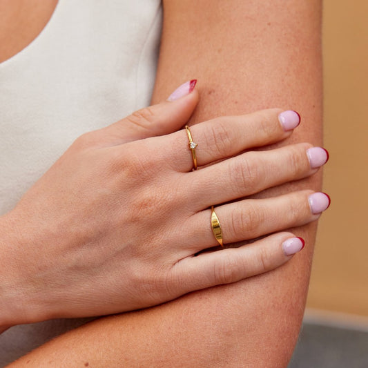 Pipa Gold Signetring