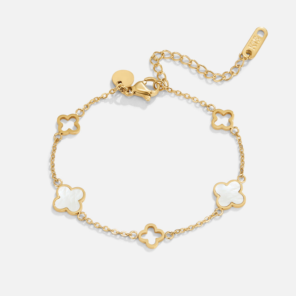 Lucia Kløver Armbånd