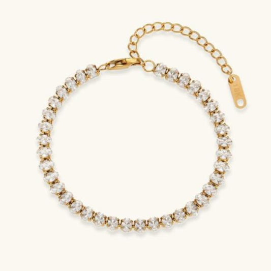 Wisteria Diamant Tennisarmbånd