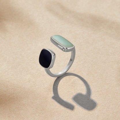 Aquamarine Wrap Sølv Ring