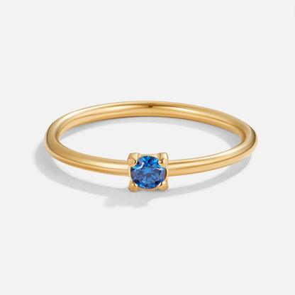 Fødselssten 18K Guld Ringe