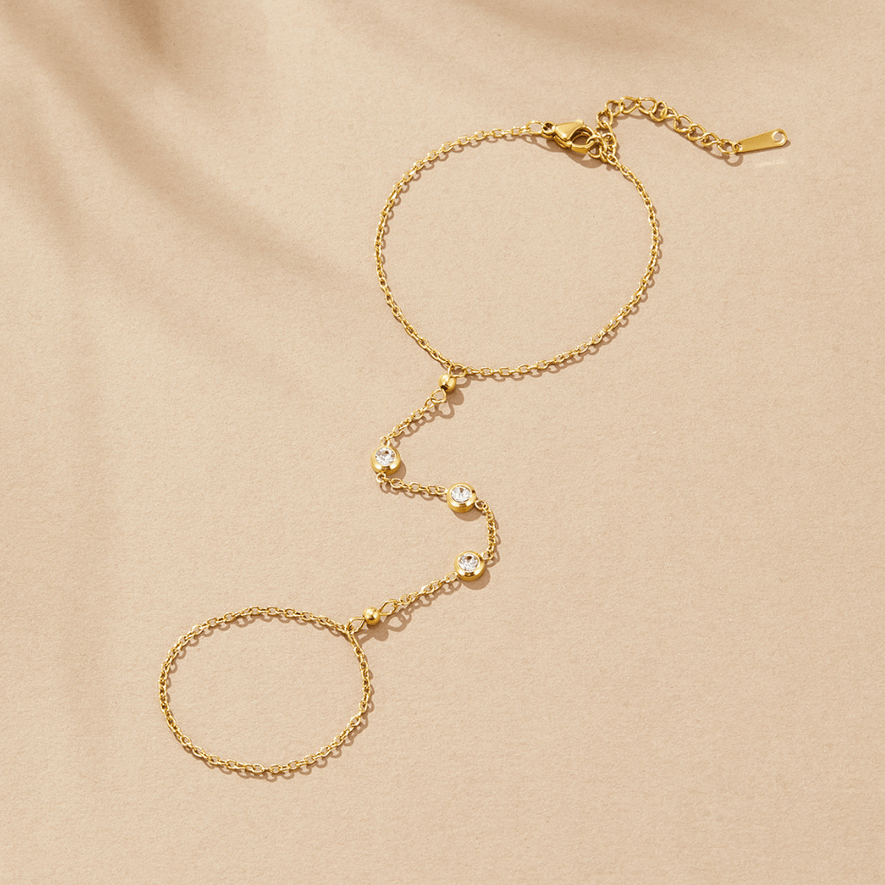 Freya Crystal Håndkæde Armbånd