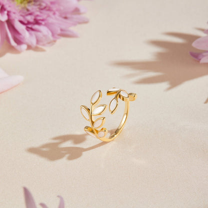 Guldblad Ring