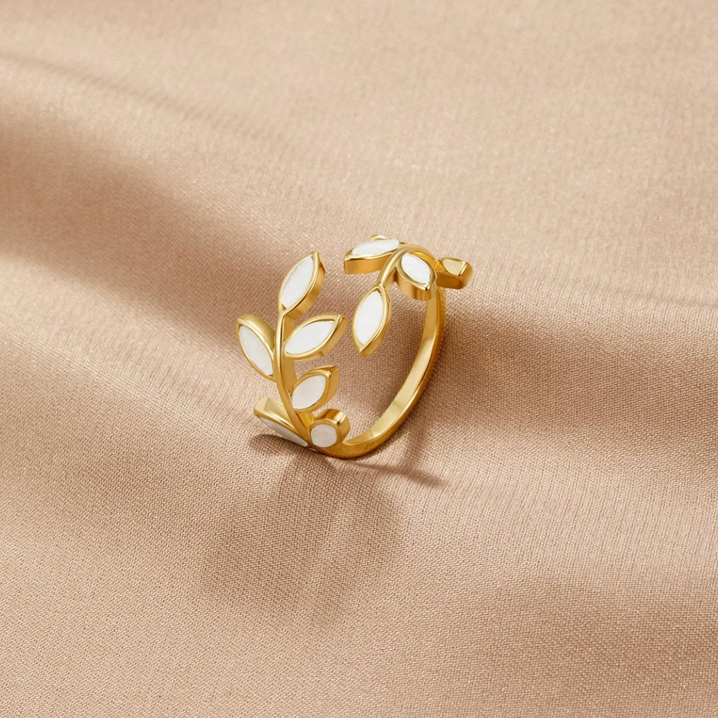 Guldblad Ring