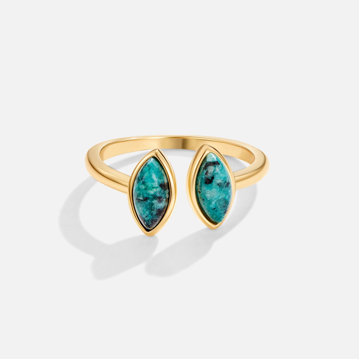 Jade Grøn Wrap Ring