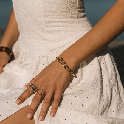 Jihan Chunky Chain Armbånd