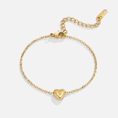 Brev Hjerte Armbånd