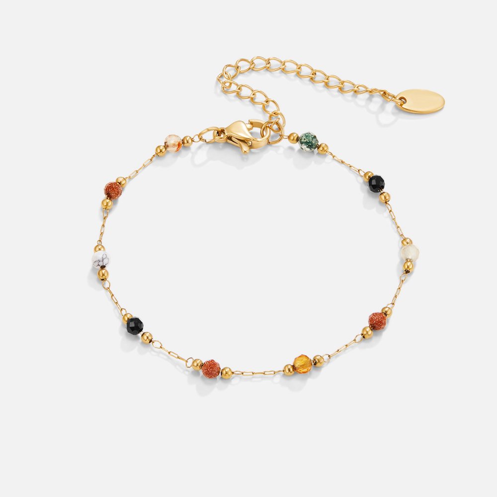 Lulu Perle Sten Armbånd