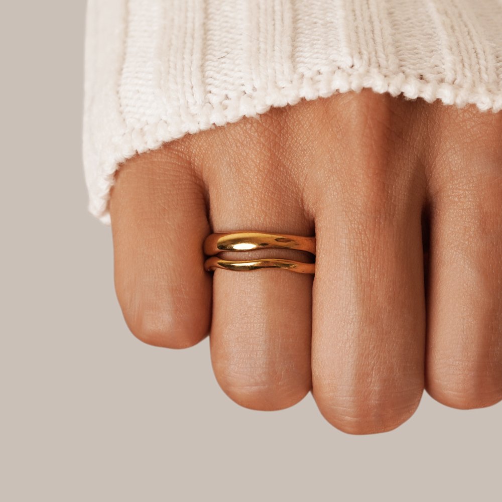 Madison Wave Ring Sæt