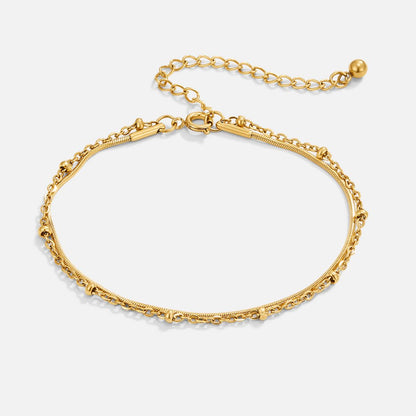 Pia Guld Lagdelt Armbånd