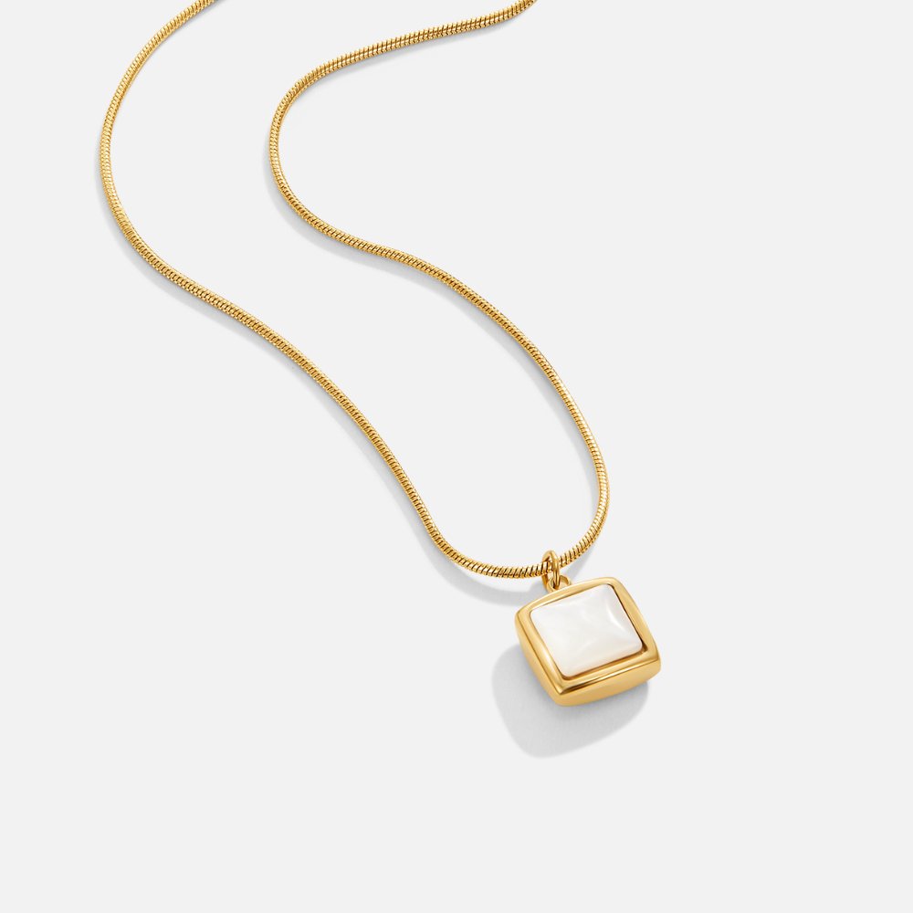 Riva Moonstone Pendant Halskæde