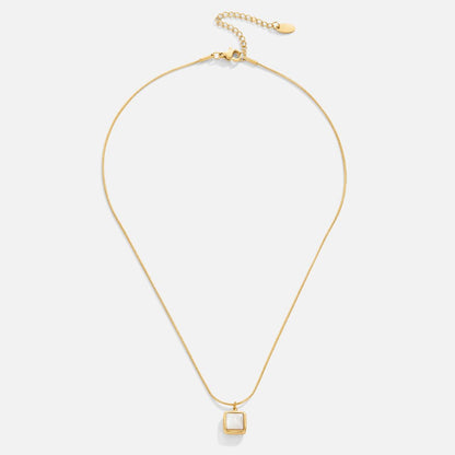 Riva Moonstone Pendant Halskæde