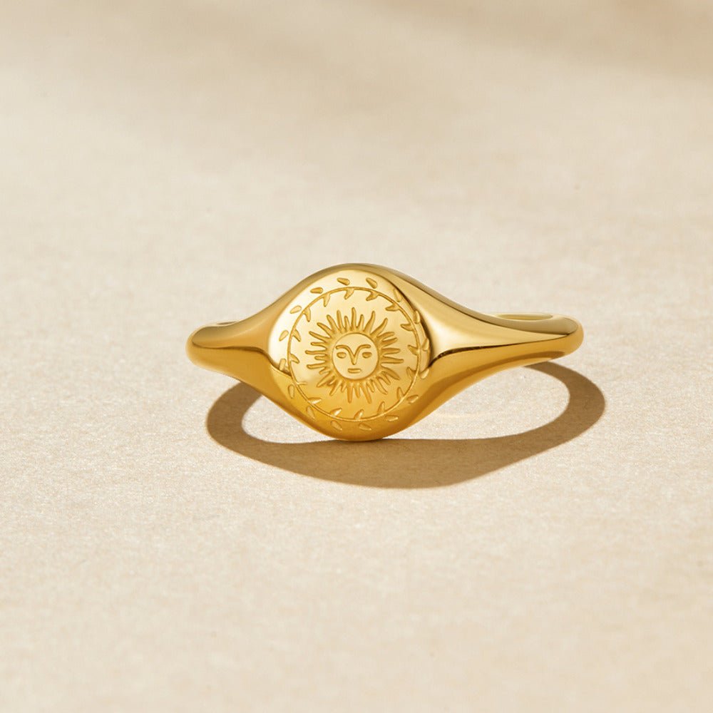 Sommer Solhverv Guld Ring
