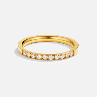 Tidøs Skønhed 18K Krystal Ring