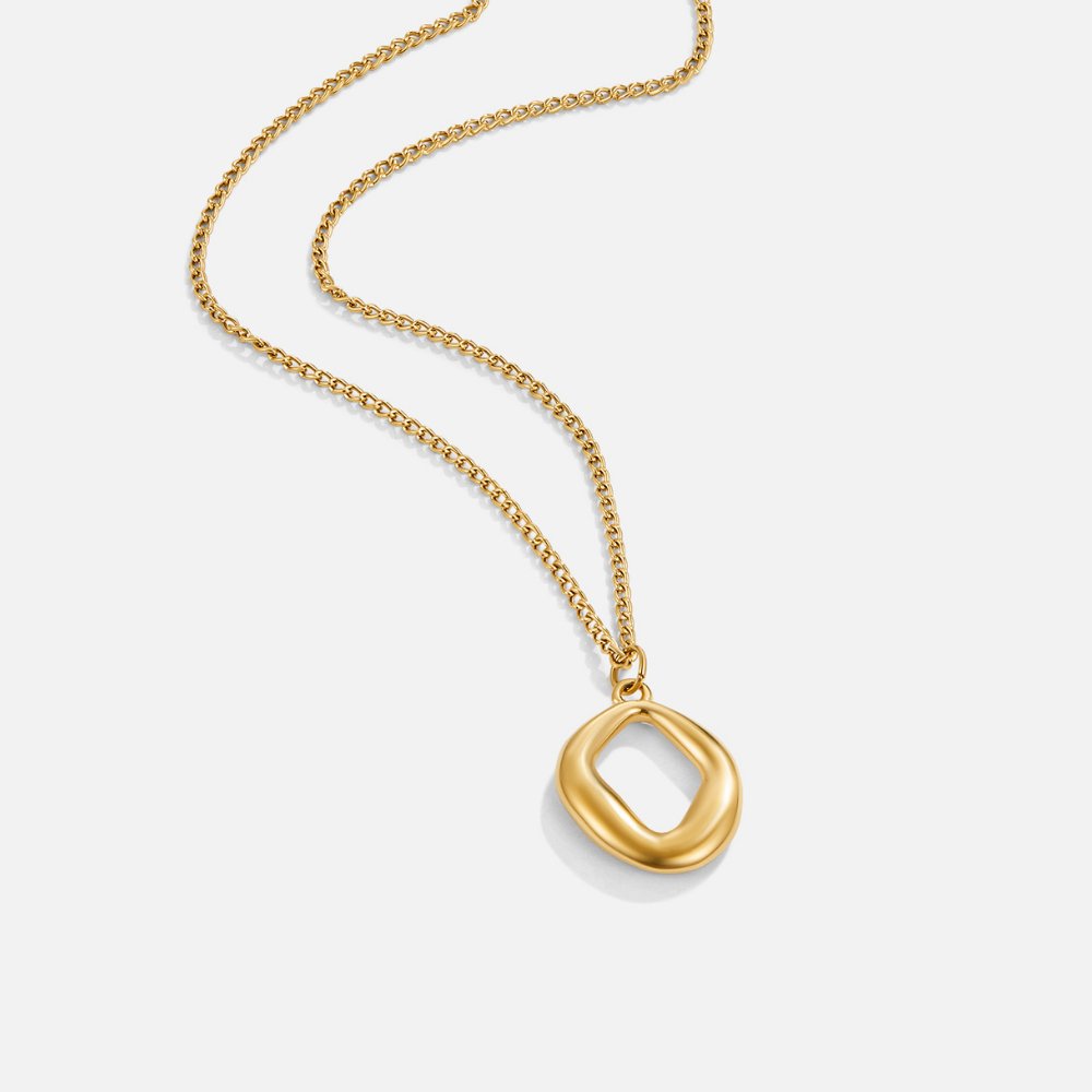 Zola Geometrisk Guld Halskæde